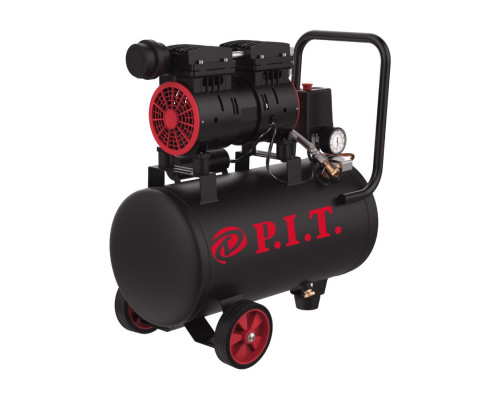 Компрессор P.I.T. БЕЗМАСЛЯННЫЙ 24л + набор головок MaxPiler 94шт в подарок АКЦИЯ PAC24-C1 + MXT-94-SET