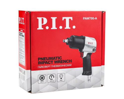 Компрессор P.I.T. PAC50-C2 + Гайковерт пневматический PAW700-A  680 Нм  в подарок АКЦИЯ PAC50-C2 + PAW700-A