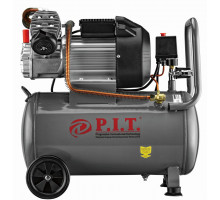 Компрессор P.I.T. двухпоршневой V-образный 50л + набор головок MaxPiler 108шт в подарок АКЦИЯ PAC016003-2,5/50 + MXT-108-SET