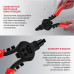 Двуручный заклепочник P.I.T.(клепки 2.4,3.2,4.0,4.8,6.4 мм) HHDR02-100A