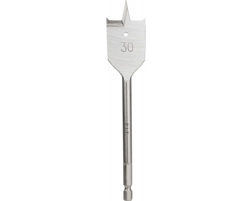 Сверло по дереву перовое P.I.T. Ø30x152 мм, хвостовик HEX 1/4"/6,35 мм AWOD04-0030 Сверло по дереву перовое P.I.T. Ø30x152 мм, хвостовик HEX 1/4"/6,35 мм AWOD04-0030