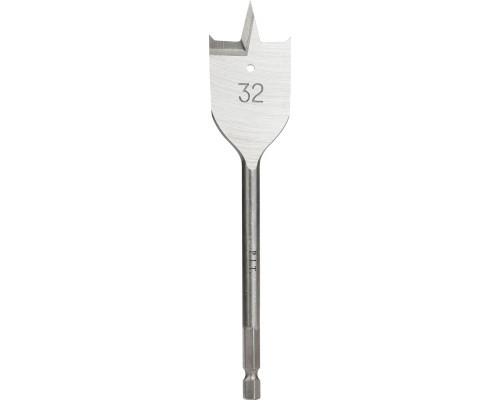 Сверло по дереву перовое P.I.T. Ø32x152 мм, хвостовик HEX 1/4"/6,35 мм AWOD04-0032