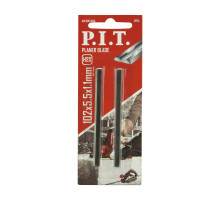 Ножи для рубанка P.I.T. 102x5,5х1,1 мм, 2 шт, HSS, двусторонние APLS09-102A