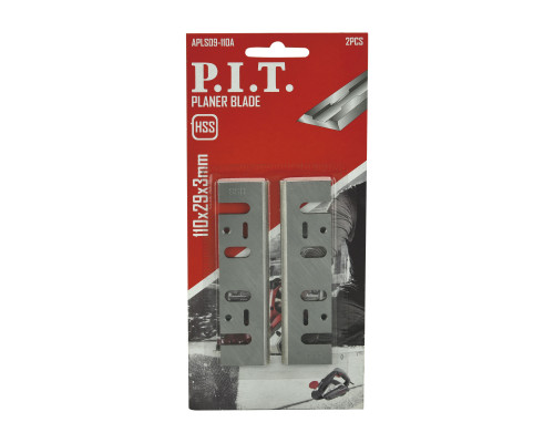 Ножи для рубанка P.I.T. 110x29х3,0 мм, 2 шт, HSS APLS09-110A Ножи для рубанка P.I.T. 110x29х3,0 мм, 2 шт, HSS APLS09-110A