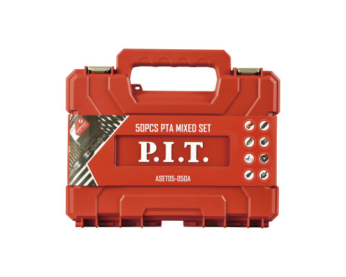 Набор сверл и бит P.I.T. 50 предметов ASET02-050A