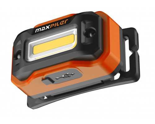 Фонарь налобный аккумуляторный MAXPILER MHF-01