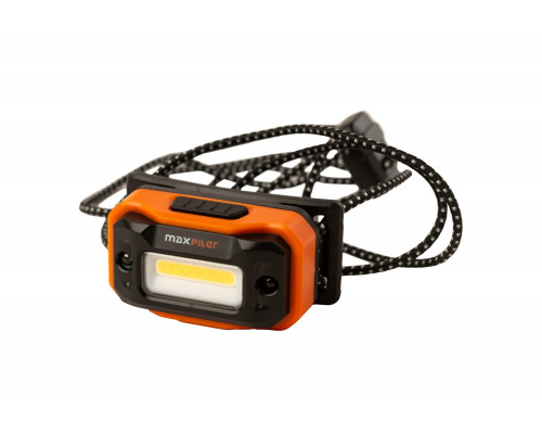 Фонарь налобный аккумуляторный MAXPILER MHF-01