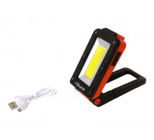 Фонарь-прожектор 300лм, аккумуляторный, COB+XPE светодиоды, 4 магнита, Sturm! 4052-05-300