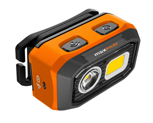 Фонарь налобный аккумуляторный MAXPILER MHF-02