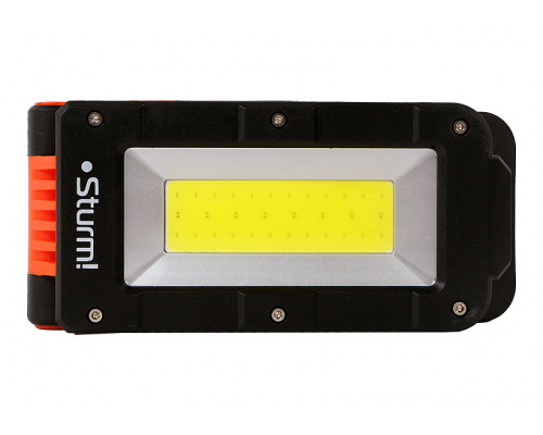 Фонарь-прожектор 300лм, аккумуляторный, COB+XPE светодиоды, 4 магнита, Sturm! 4052-05-300