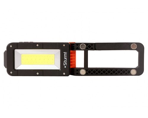 Фонарь-прожектор 300лм, аккумуляторный, COB+XPE светодиоды, 4 магнита, Sturm! 4052-05-300