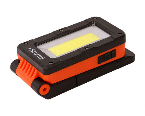 Фонарь-прожектор 300лм, аккумуляторный, COB+XPE светодиоды, 4 магнита, Sturm! 4052-05-300