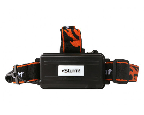 Налобный аккумуляторный фонарь Sturm T6 светодиод, функция зум, 3 режима, 200лм 4052-02-200