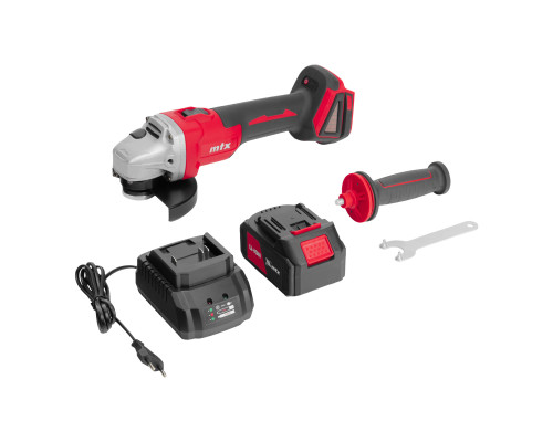 Машина шлифовальная угловая аккумуляторная бесщеточная MTX AGB-BL-20-125 27080