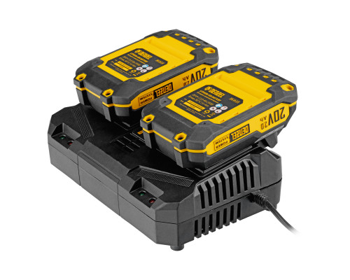 Устройство зарядное для аккумуляторов двухпортовое Denzel BCH-20-4.0x2 28458