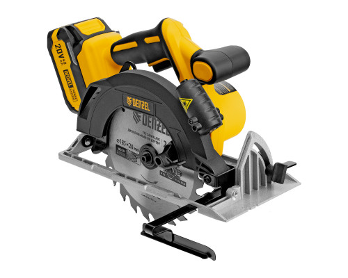 Пила циркулярная аккумуляторная бесщеточная Denzel CCSH-BL-20-185  27409