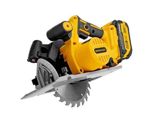 Пила циркулярная аккумуляторная бесщеточная Denzel CCSH-BL-20-185  27409