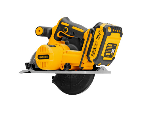 Пила циркулярная аккумуляторная бесщеточная Denzel CCSH-BL-20-185  27409