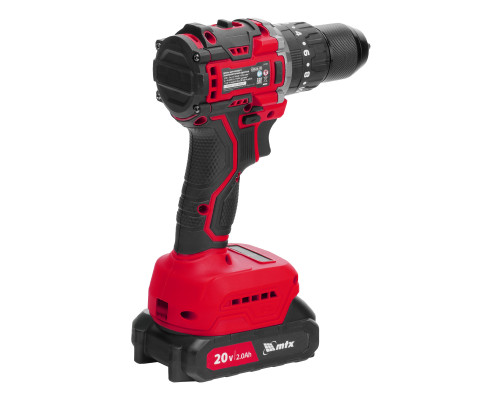 Дрель-шуруповерт аккумуляторная ударная бесщеточная MTX CIDS-BL-20 26188 Дрель-шуруповерт аккумуляторная ударная бесщеточная MTX CIDS-BL-20 26188