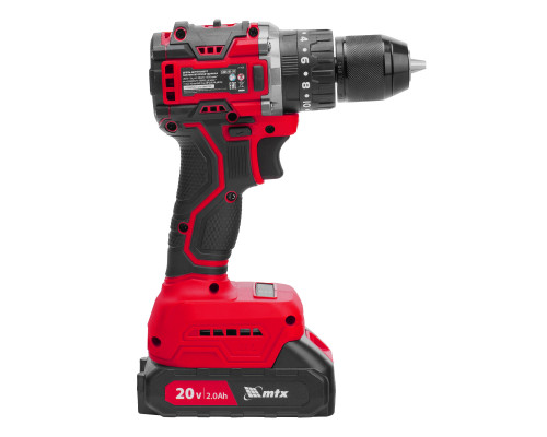 Дрель-шуруповерт аккумуляторная ударная бесщеточная MTX CIDS-BL-20 26188 Дрель-шуруповерт аккумуляторная ударная бесщеточная MTX CIDS-BL-20 26188