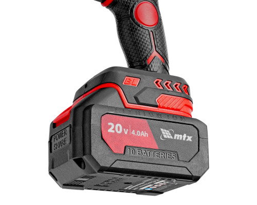 Гайковерт ударный аккумуляторный бесщеточный MTX CIWU-BL-20-600 26585