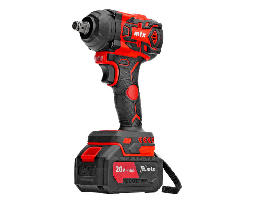 Гайковерт ударный аккумуляторный бесщеточный MTX CIWU-BL-20-600 26585