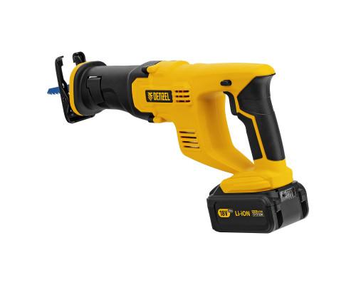 Пила сабельная аккумуляторная Denzel CRC-115 28465