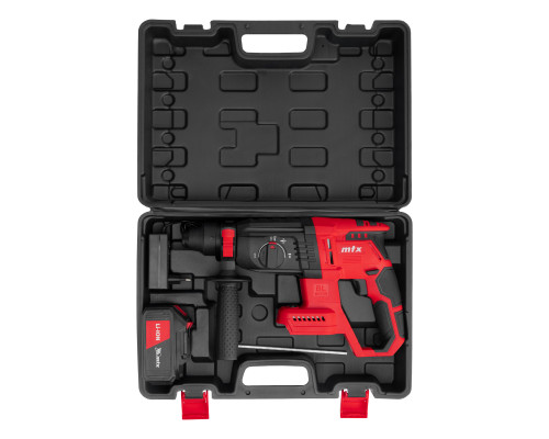 Перфоратор аккумуляторный бесщеточный MTX RHB-BL-20-26 26780