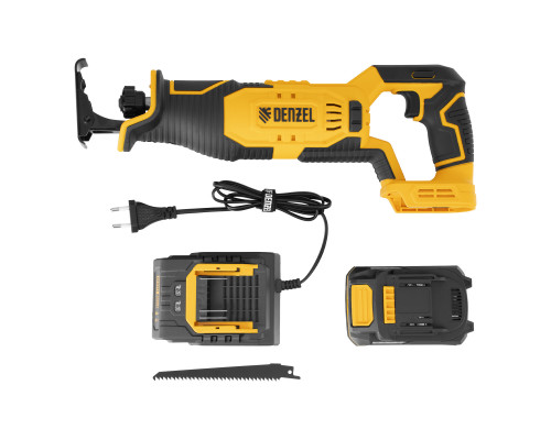 Пила сабельная аккумуляторная Denzel RS-180 28801