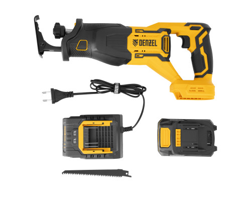 Пила сабельная аккумуляторная бесщеточная Denzel RS-250 28802