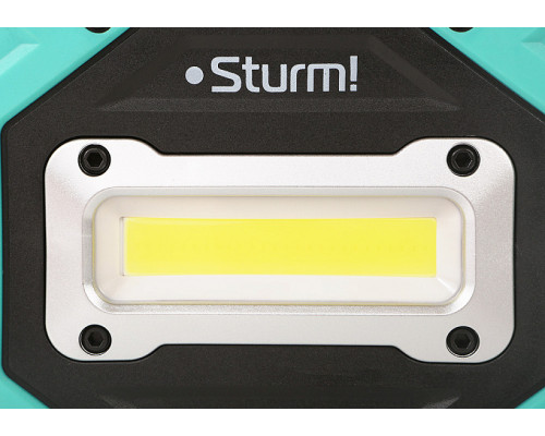 Фонарь-прожектор Sturm аккум., COB, 2 магнита, 4 режима, поворотная опора, 600лм 4052-03-600