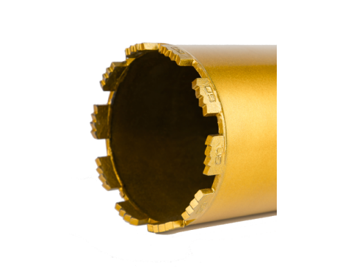 Коронка алмазная по бетону 120/400 мм, 10 сегментов, 1 1/4 GOLDEN DRAGON 120/400.11/4.GD