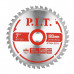 Диск пильный по дереву P.I.T. 180x20/16x1,4 мм 40T, тип зуба TCG ACTW04-180T40
