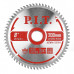 Диск пильный по дереву P.I.T. 200x30/20x2 мм 64T, тип зуба TCG ACTW04-200T64