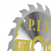Диск пильный по дереву P.I.T. 160x20/16x2,2 мм 20T, тип зуба ATB ACTW10-160T20