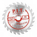 Диск пильный по дереву P.I.T. 180x20/16x2,2 мм 24T, тип зуба ATB ACTW10-180T24