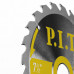 Диск пильный по дереву P.I.T. 190x30/20/16x2,2 мм 24T, тип зуба ATB ACTW10-190T24