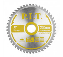 Диск пильный по дереву P.I.T. 200x32/30x2,2 мм 48T, тип зуба ATB ACTW10-200T48