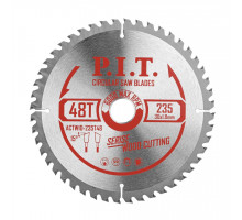 Диск пильный по дереву P.I.T. 235x30x2,6 мм 48T, тип зуба ATB ACTW10-235T48