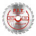 Диск пильный по дереву P.I.T. 250x32/30x2,6 мм 24T, тип зуба ATB ACTW10-250T24