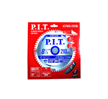 Диск пильный по алюминию 210x30/20x2.2 мм 80T P.I.T. ACTW05-210T80