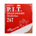 Диск пильный по дереву P.I.T. 235x30x2,6 мм 24T, тип зуба ATB ACTW10-235T24