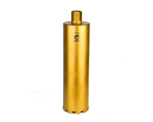 Коронка алмазная по бетону 120/400 мм, 10 сегментов, 1 1/4 GOLDEN DRAGON 120/400.11/4.GD